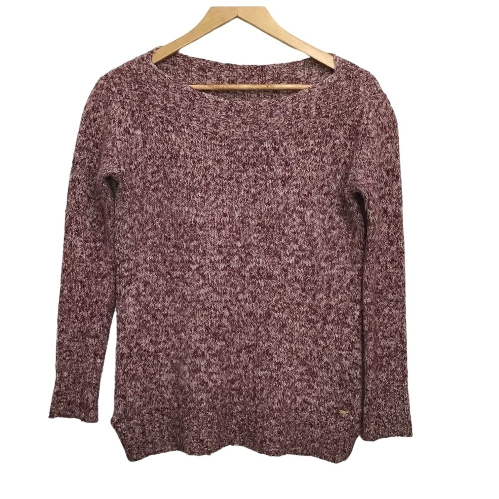 TOMMY Hilfiger Cotton blend knit sweater XXS pink off white